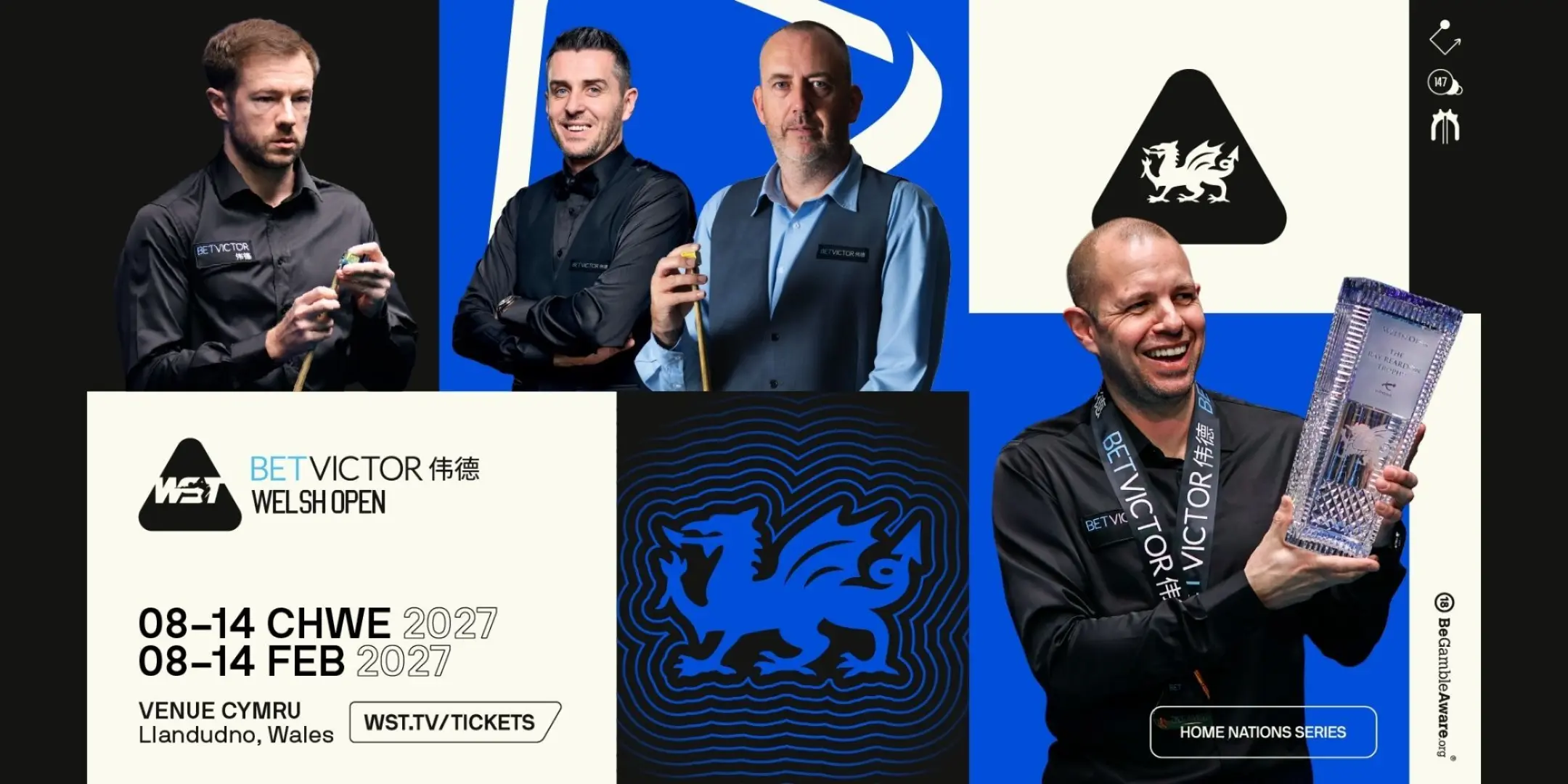 2027 Betvictor Welsh Open - Snooker