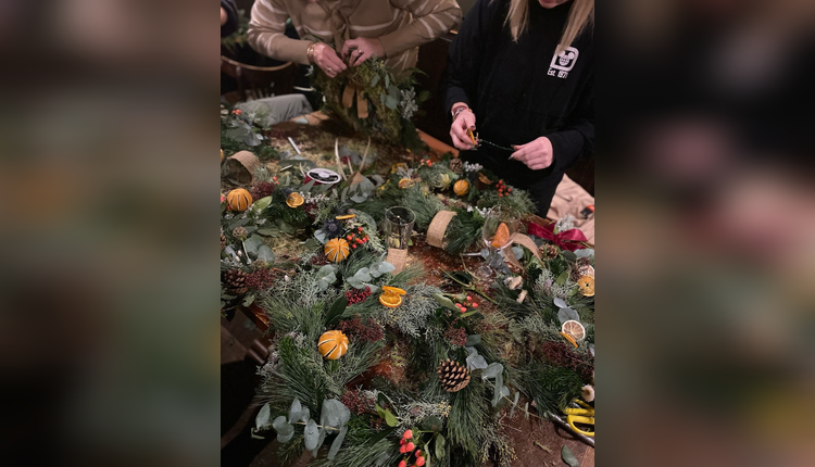 Christmas Wreath Making