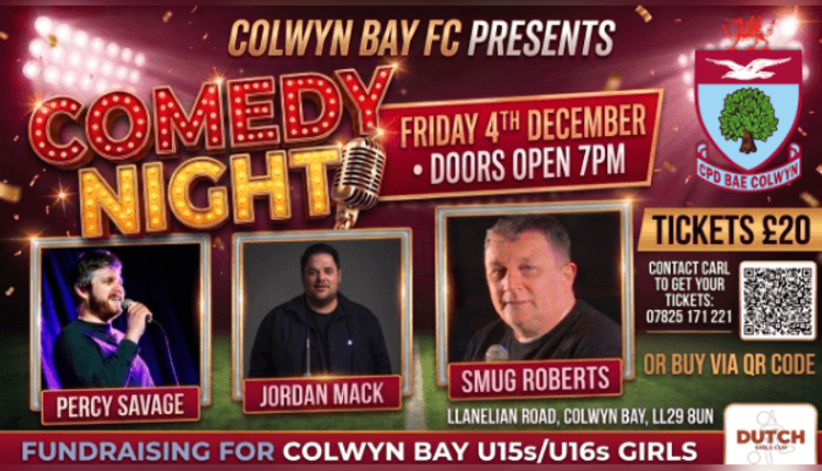 Colwyn Bay Fc Comedy Night