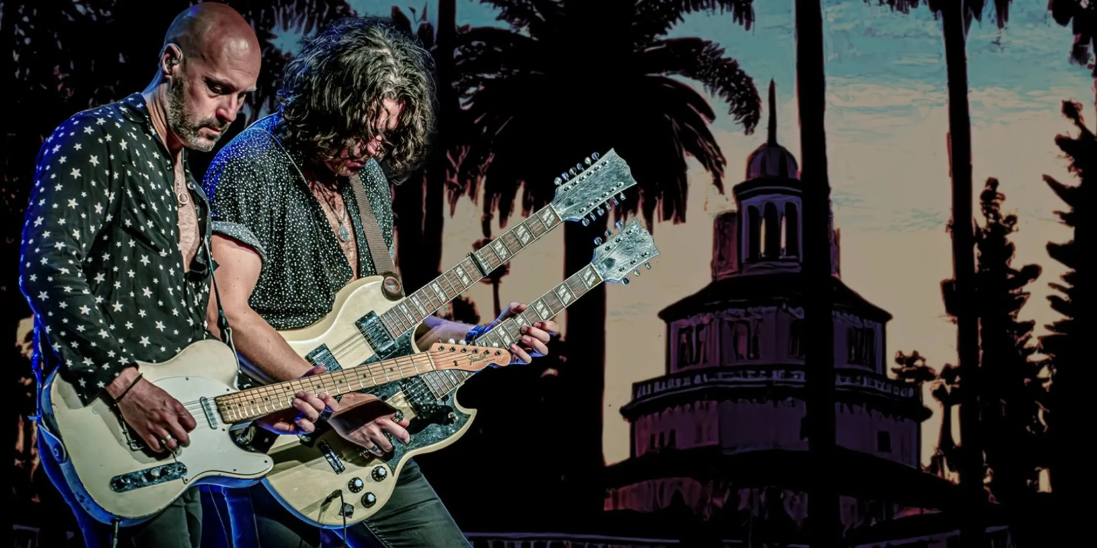Approaching The Illegal Eagles - Hotel California Tour