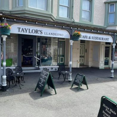 Outside Photo Of Taylor's Cafe - Llandudno North Wales