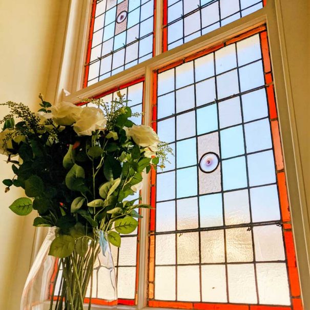 Victorian Stained Glass Window | THE ROSEDENE LLANDUDNO